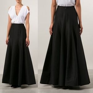 Halston Heritage Black Maxi Dress